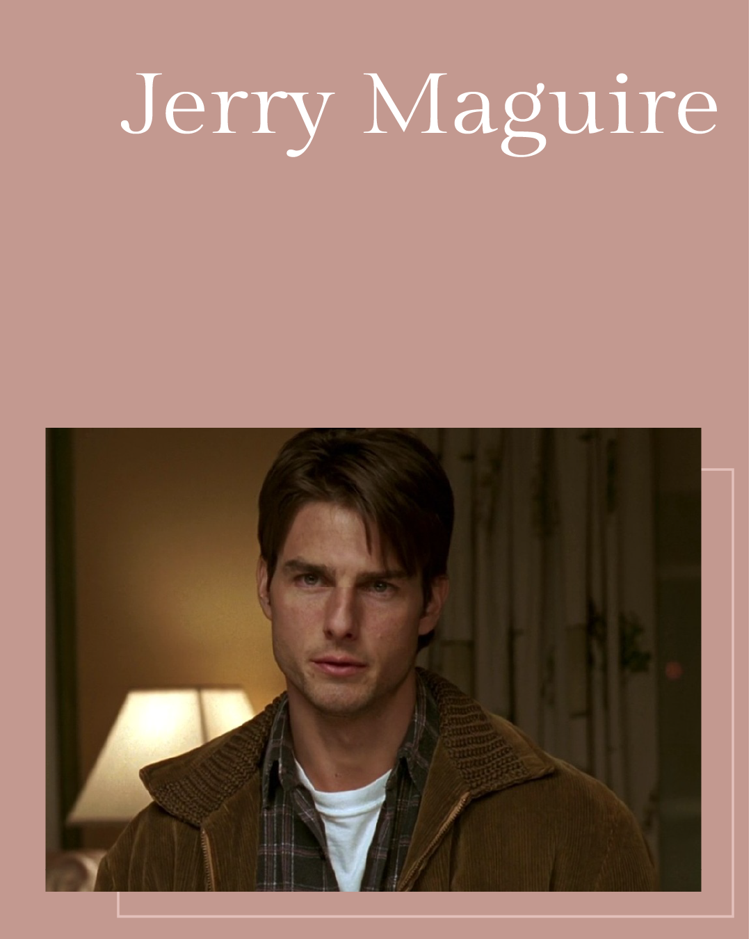 Por que Jerry Maguire é meu filme favorito?